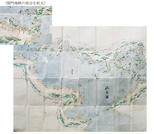 筑前・豊前・豊後・瀬戸内海沿岸地図