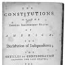「アメリカ13邦憲法」、「独立宣言」、「連合規約」、「英米条約」